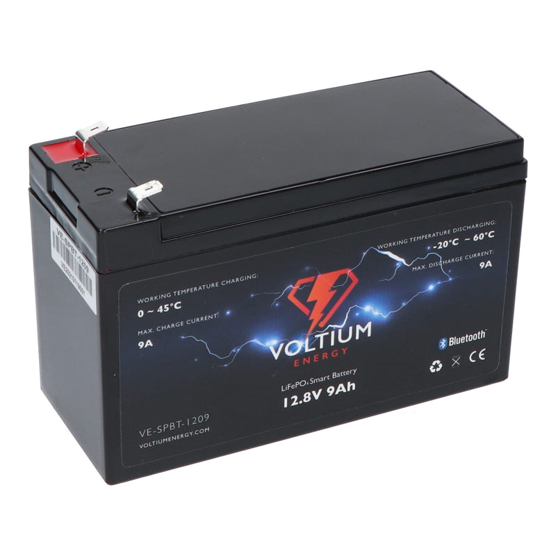 Afbeelding laden in galerijviewer, Voltium energy lifepo4 accu 12,8v - 9ah bluetooth
