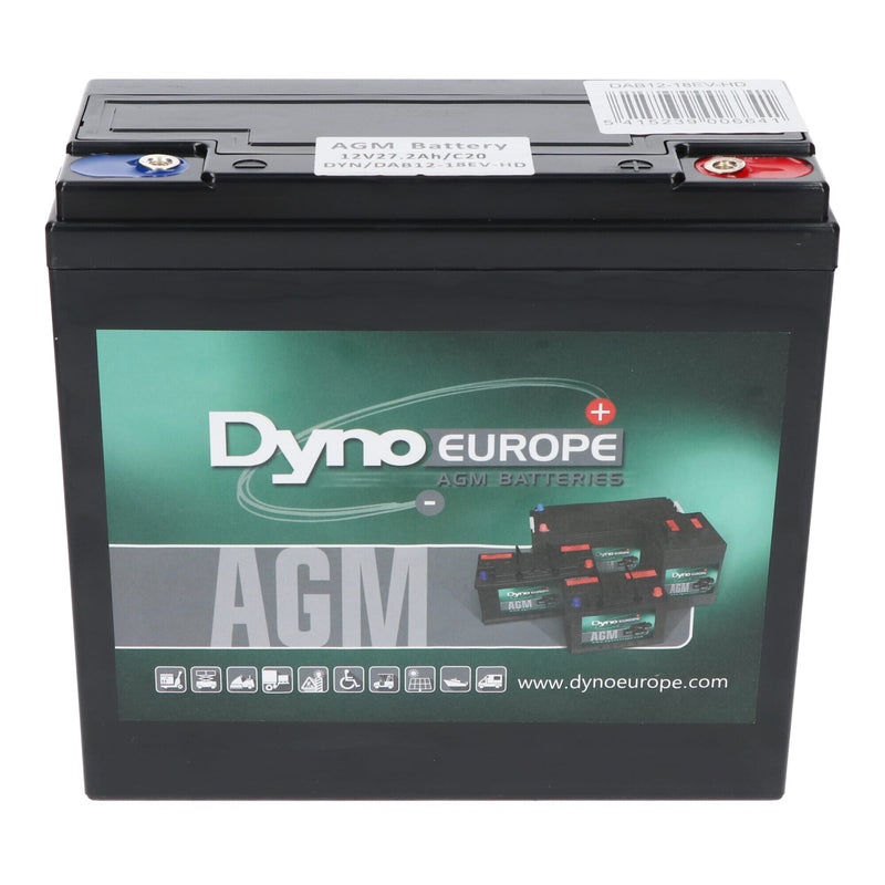 Afbeelding laden in galerijviewer, Dyno europe dyno loodaccu 12v 27.2ah
