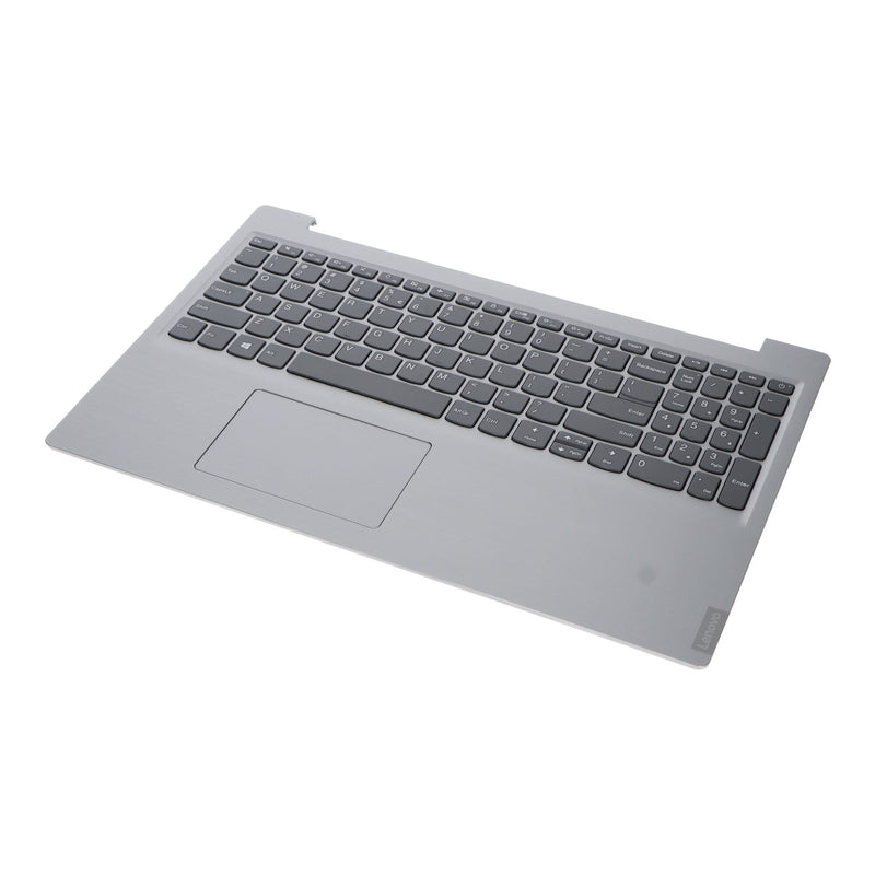 Afbeelding laden in galerijviewer, Lenovo laptop toetsenbord qwerty us + top cover - zilver
