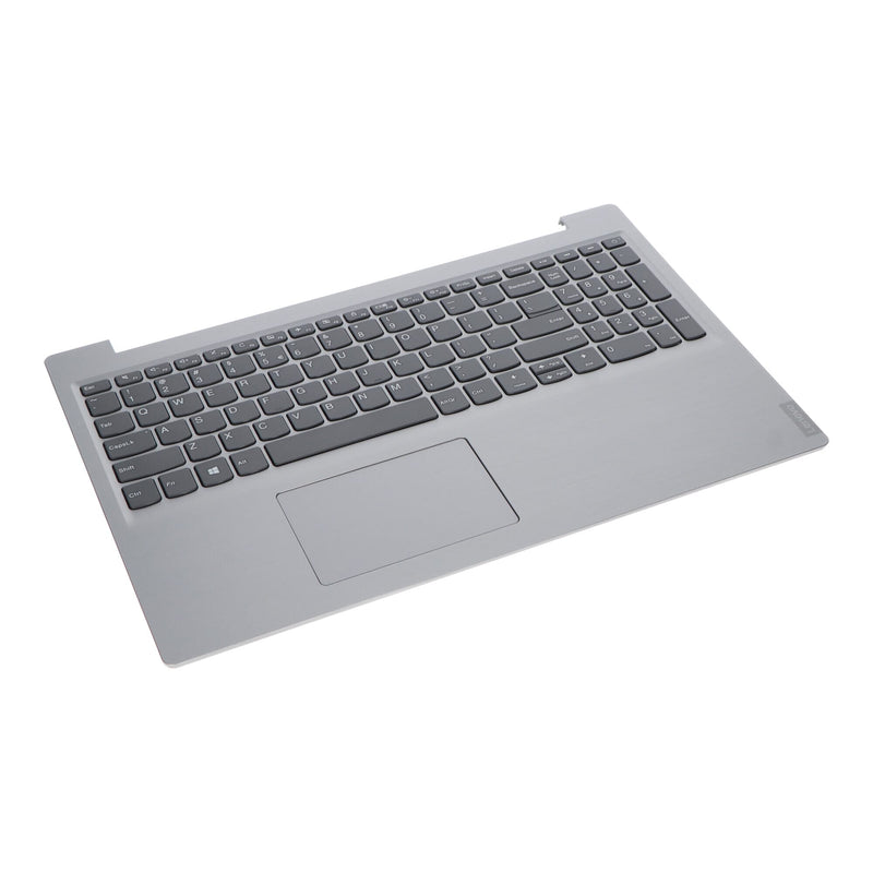 Afbeelding laden in galerijviewer, Lenovo laptop toetsenbord qwerty us + top cover - zilver
