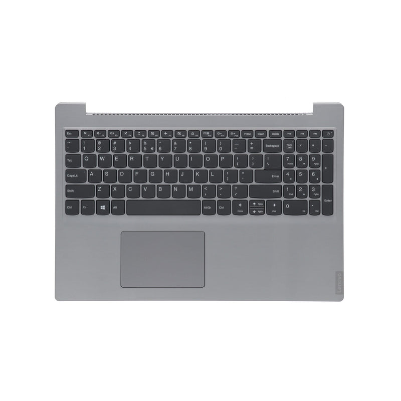 Afbeelding laden in galerijviewer, Lenovo laptop toetsenbord qwerty us + top cover - zilver

