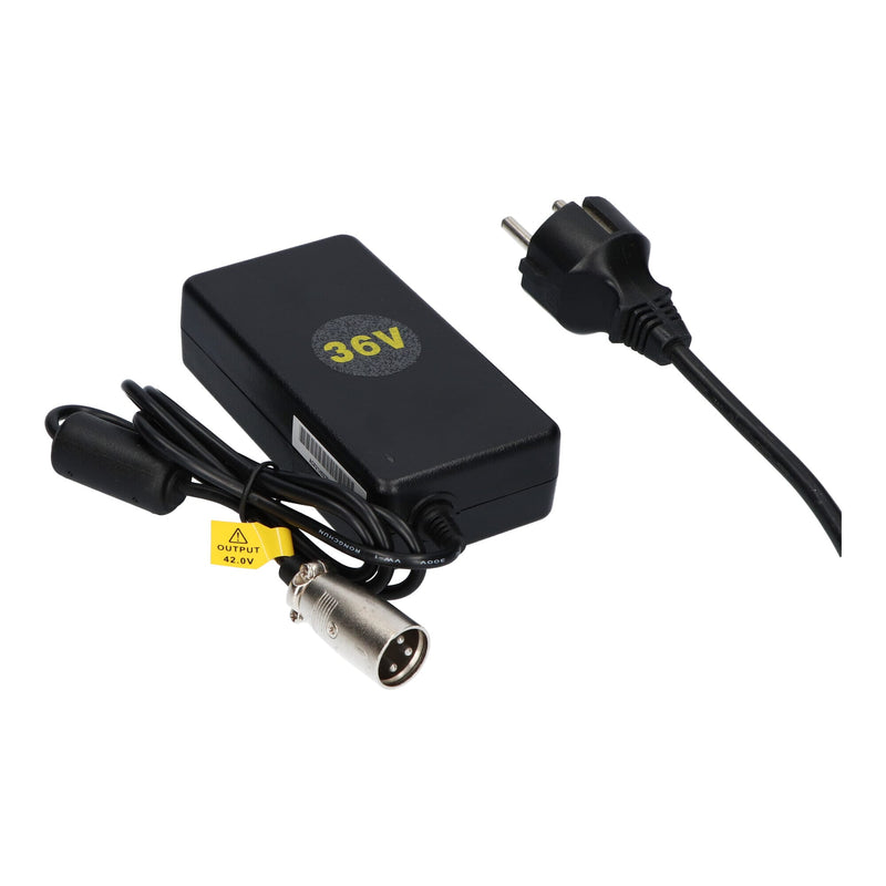Afbeelding laden in galerijviewer, Replacement Acculader E-bike 42V 1.35A XLR 3-polig
