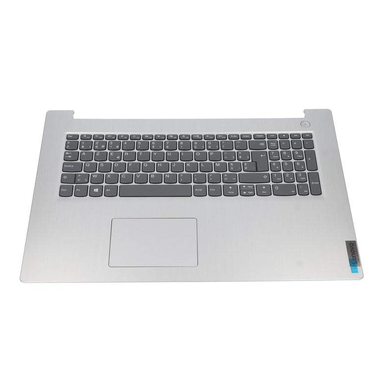Afbeelding laden in galerijviewer, Lenovo laptop toetsenbord azerty be + top cover - grijs
