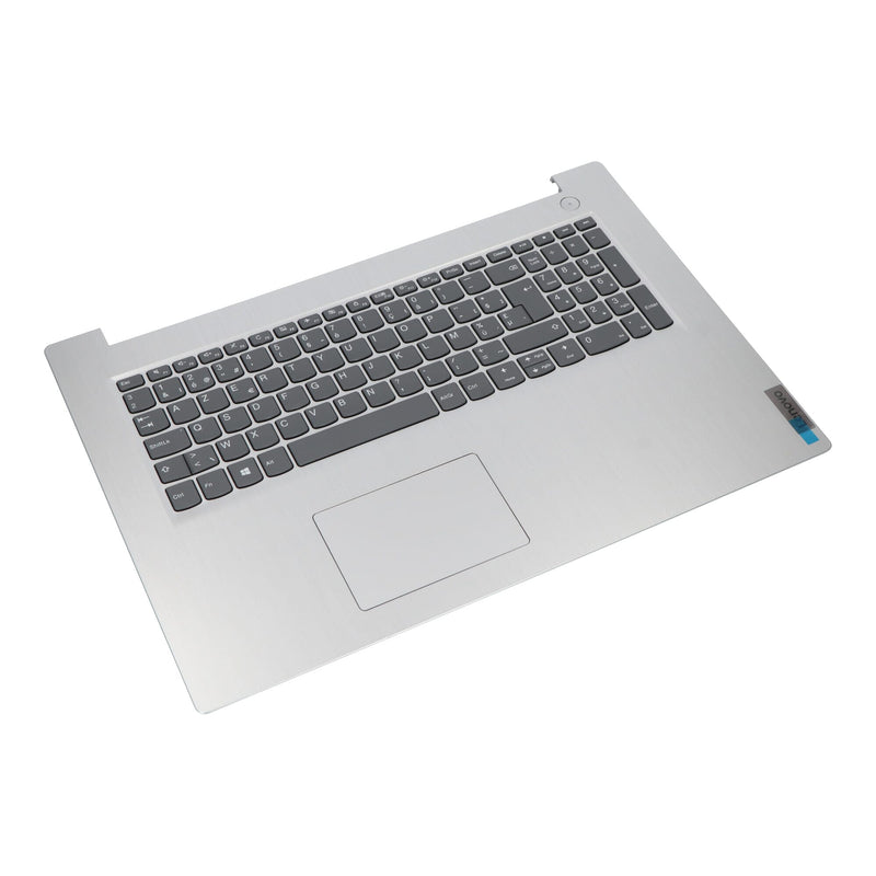 Afbeelding laden in galerijviewer, Lenovo laptop toetsenbord azerty be + top cover - grijs
