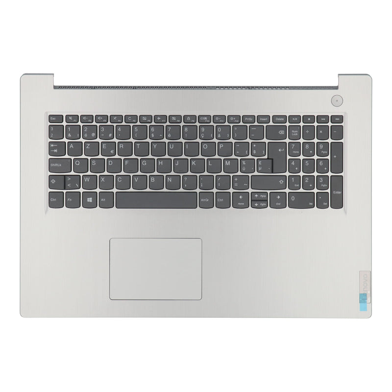 Afbeelding laden in galerijviewer, Lenovo laptop toetsenbord azerty be + top cover - grijs
