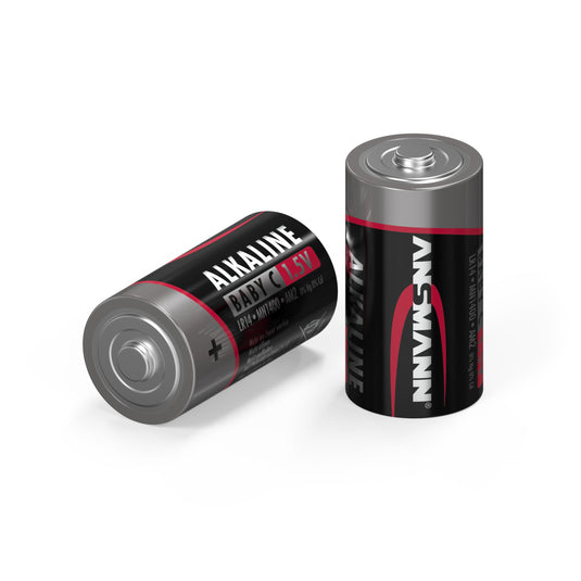 Ansmann alkaline batterij baby c lr14 4 pcs. krimpfolie