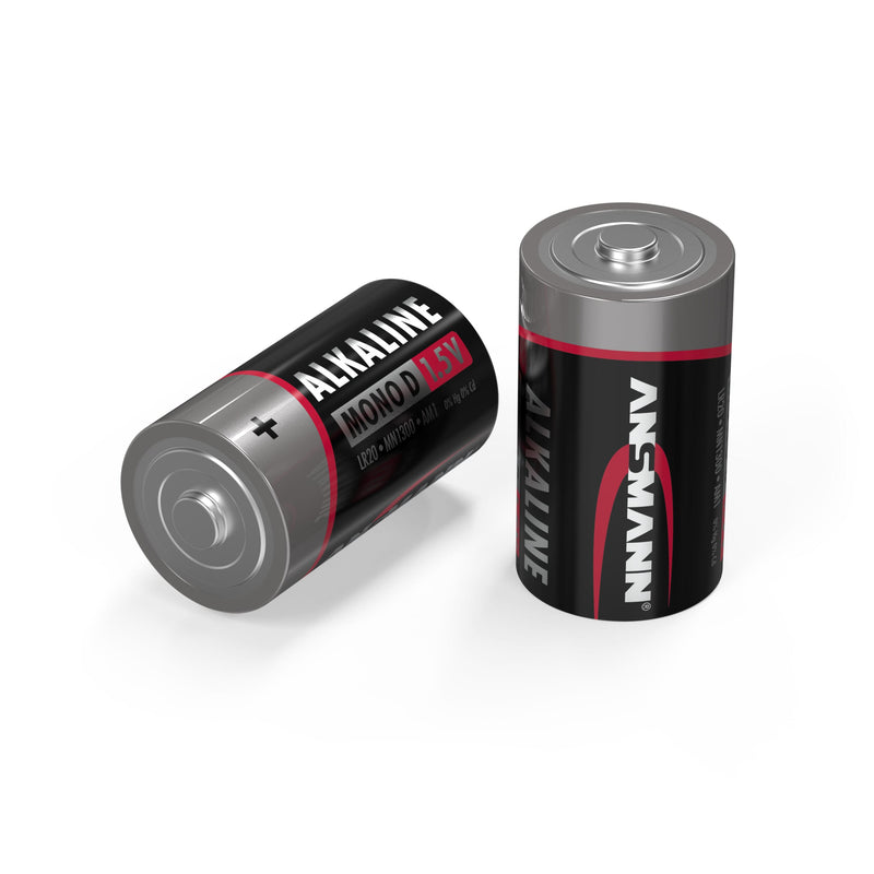 Afbeelding laden in galerijviewer, Ansmann alkaline batterij mono d lr20 4 pcs. krimpfolie
