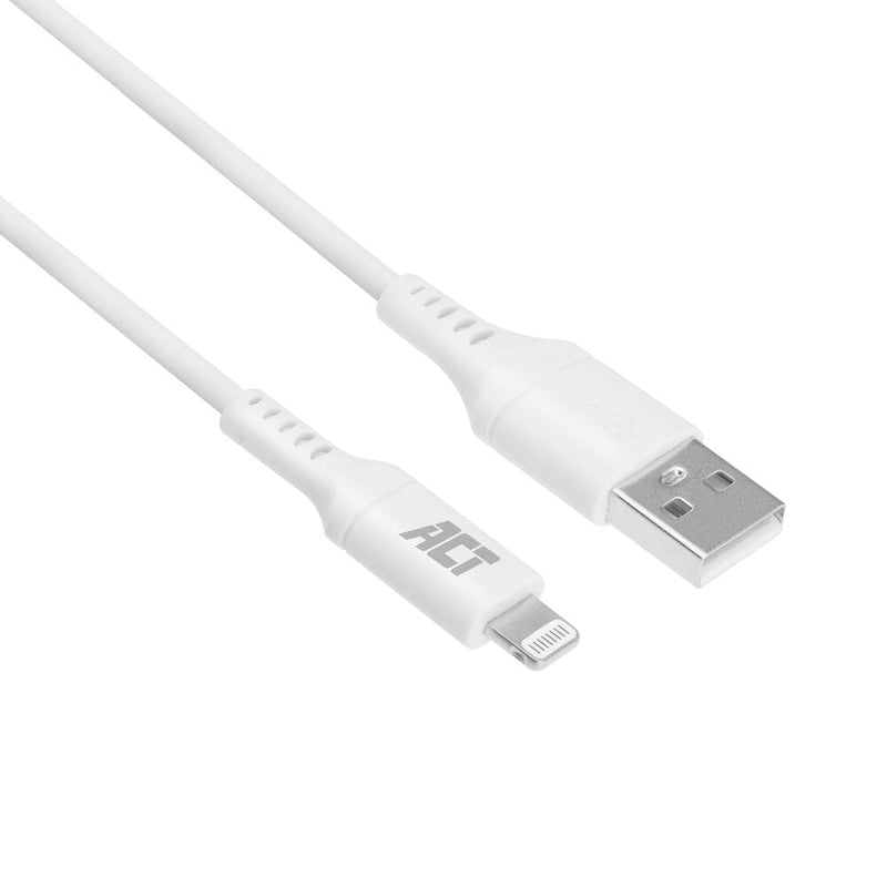 Afbeelding laden in galerijviewer, Act usb a naar lightning laad- en datakabel 2m mfi certified

