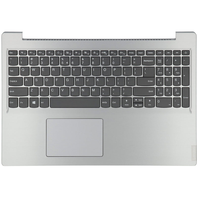 Afbeelding laden in galerijviewer, Lenovo laptop toetsenbord qwerty us + top cover - zilver

