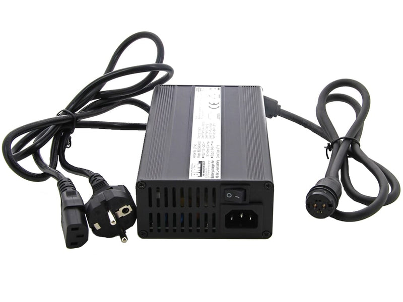 Afbeelding laden in galerijviewer, Bmz acculader li-ion 54,6v 4a plug rosenberger
