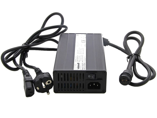 Bmz acculader li-ion 54,6v 4a plug rosenberger