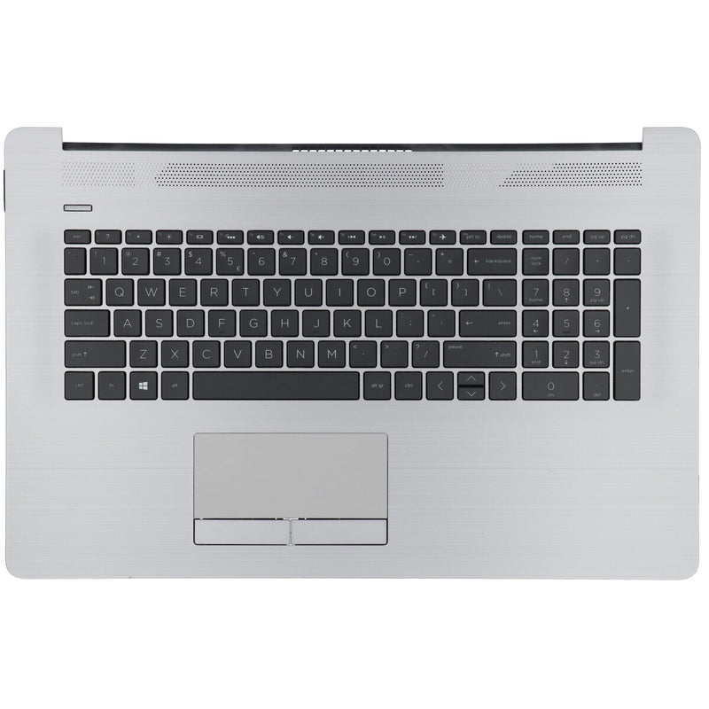 Afbeelding laden in galerijviewer, Hp laptop toetsenbord qwerty us + top cover, backlit (odd)
