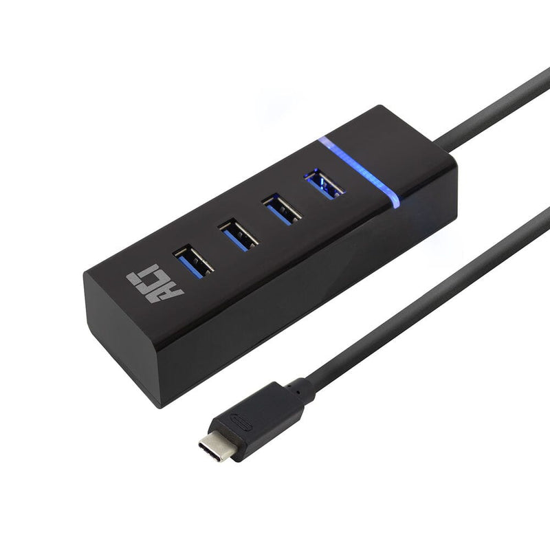Afbeelding laden in galerijviewer, ACT Connectivity USB-C Hub 3.2 met 4 USB-A poorten
