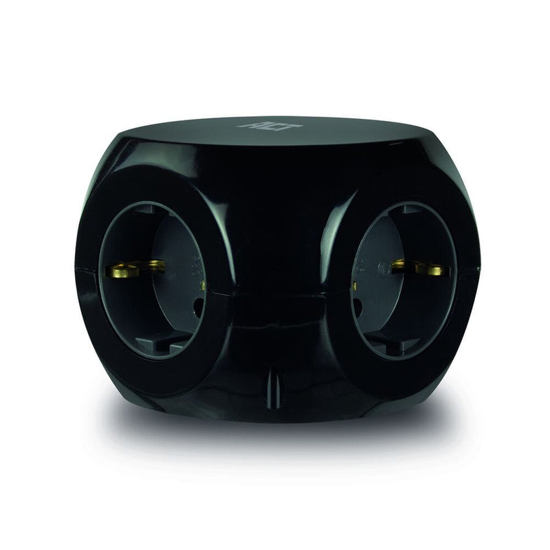 Afbeelding laden in galerijviewer, Act vierkante stekkerdoos (pdu) met 3 sockets type f 1,5m
