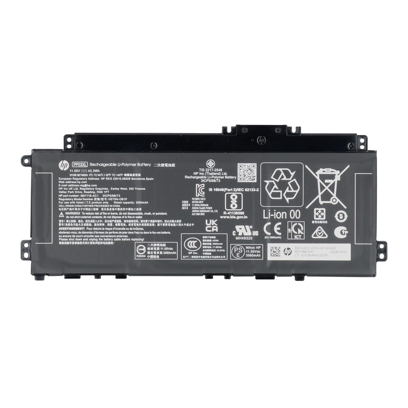 Afbeelding laden in galerijviewer, Hp laptop accu 3560 mah
