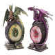 Geode draak mantel klok