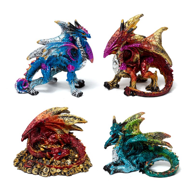 Afbeelding laden in galerijviewer, Enchanted nightmare mini elementale draak
