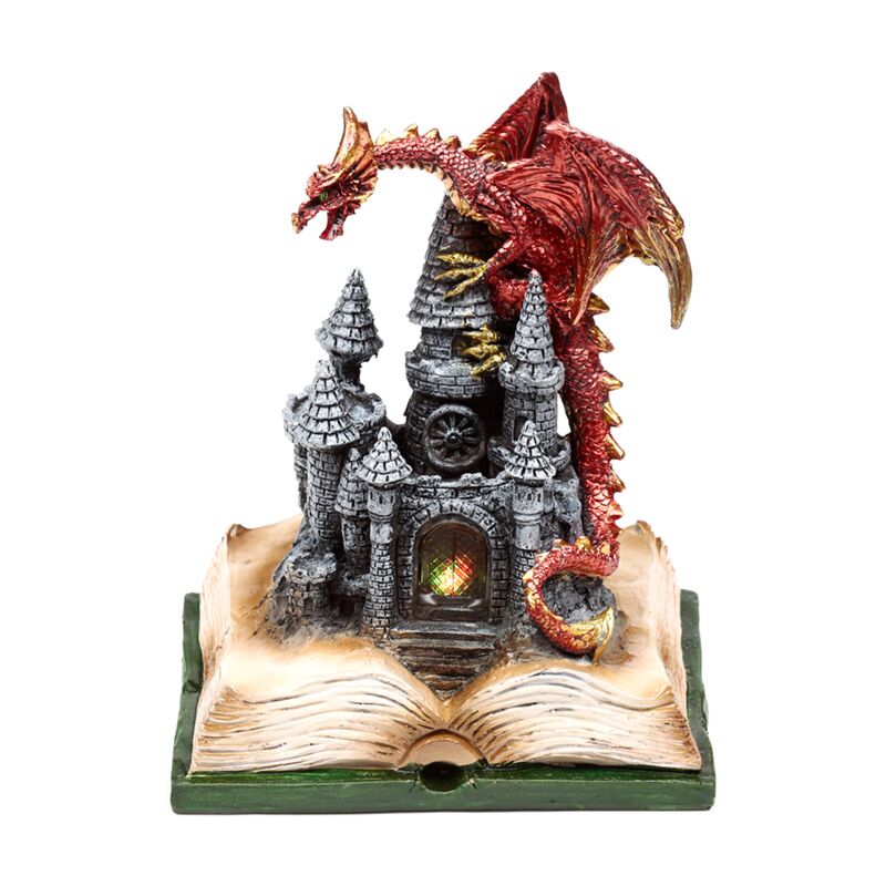 Afbeelding laden in galerijviewer, Dark legends led betoverd sprookjeskasteel aarde draak
