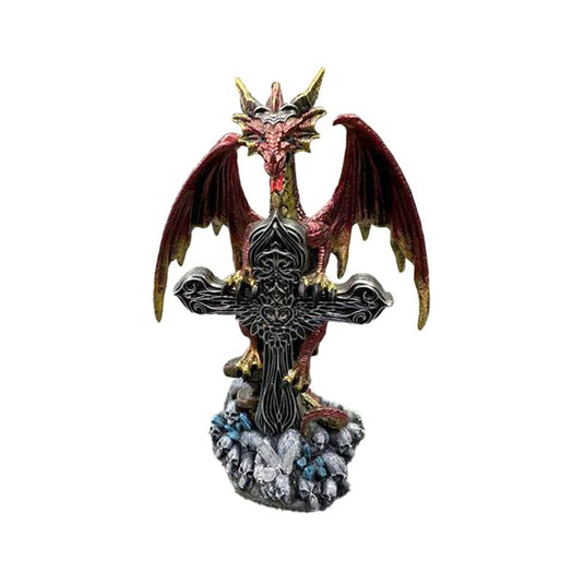 Dark legends crystal cross draak