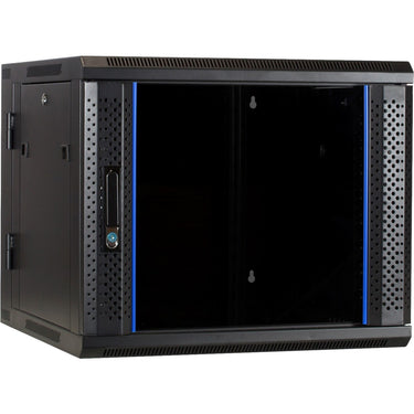 DSI DSI 9U wandkast (kantelbaar) met glazen deurDS6609-D