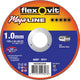 Flexovit dss mega-line 125x1.6x22.23 a46v t41 rvs | 25 stuks