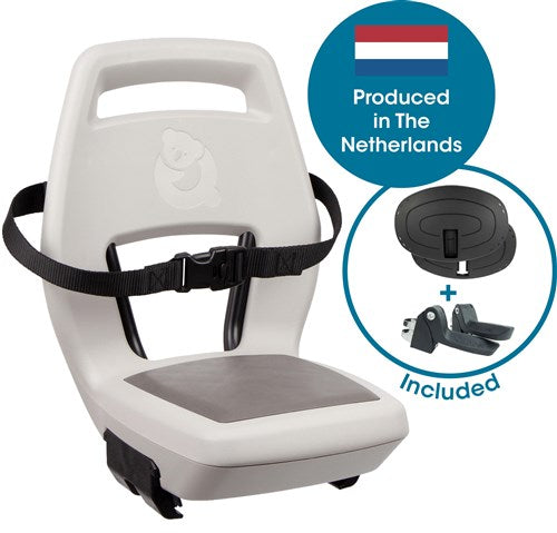 Afbeelding laden in galerijviewer, Qibbel achterzitje junior pebble grey q365
