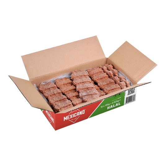 De vries mexicano rund kip halal (15x 135 gram)