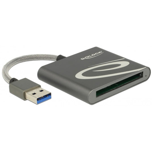 DeLOCK USB 3.0 kaartlezer voor CFast 2.0-geheugenkaarten
