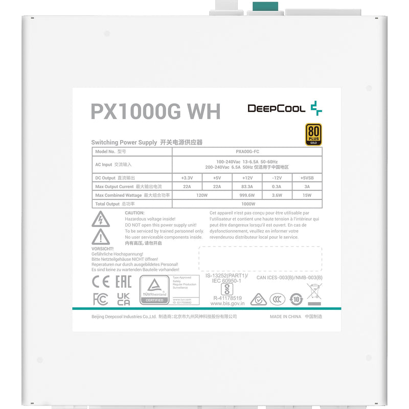 Afbeelding laden in galerijviewer, DeepCool DeepCool PX1000G 1000W
