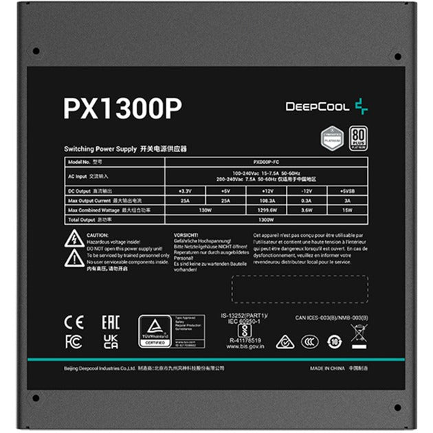 Afbeelding laden in galerijviewer, DeepCool PX-P 1300W Platinum
