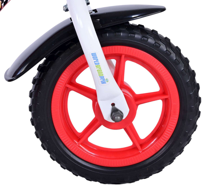Afbeelding laden in galerijviewer, Disney Cars Kinderfiets - Jongens - 10 inch - Rood - Doortrapper
