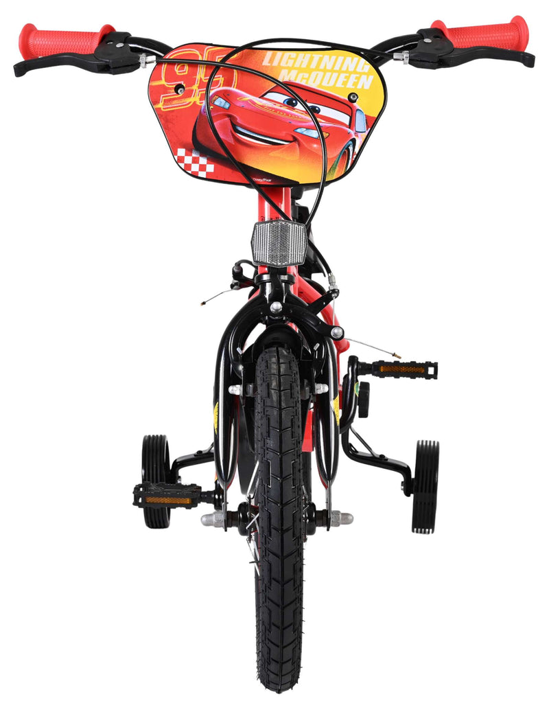 Afbeelding laden in galerijviewer, Disney autos disney cars kinderfiets - jongens - 14 inch - rood - twee handremmen
