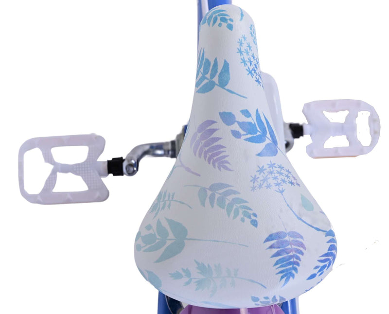 Afbeelding laden in galerijviewer, Disney Frozen 2 Kinderfiets Meisjes 16 inch Blauw Paars Twee handremmen
