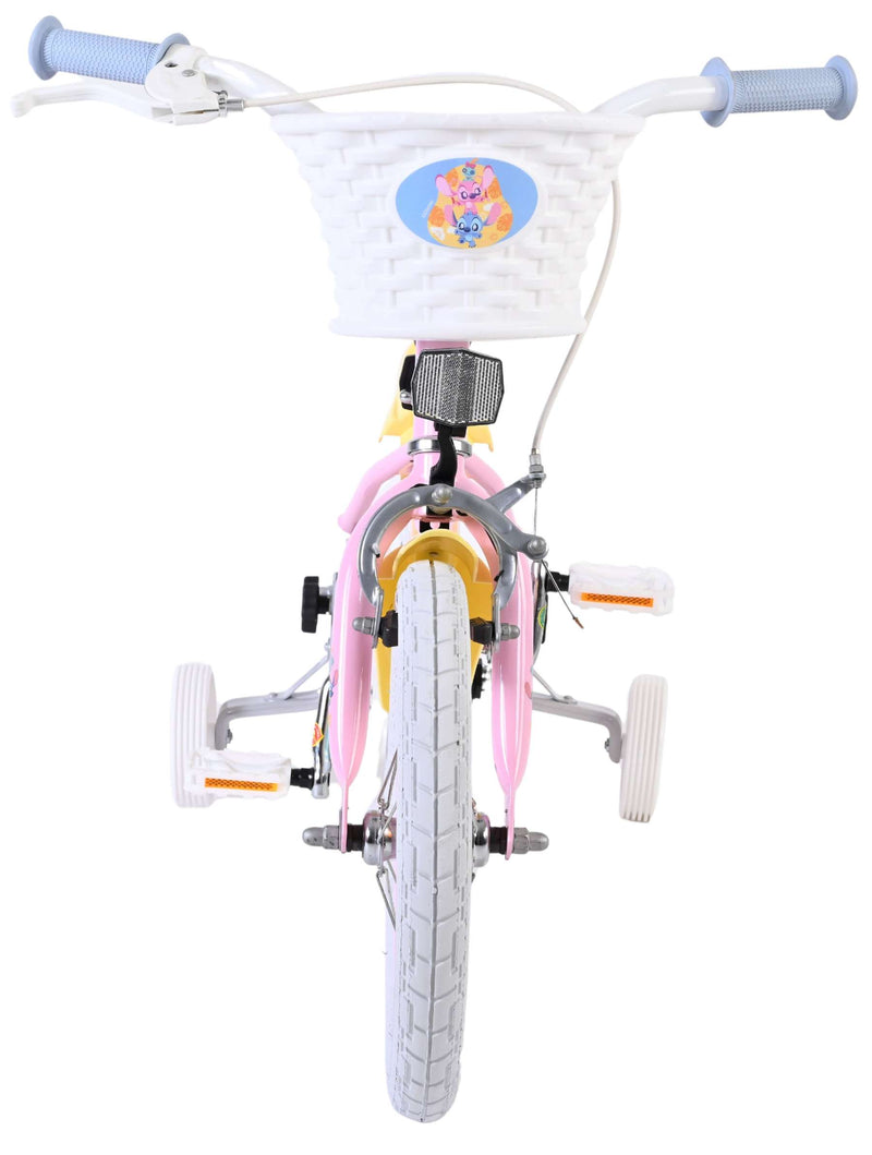 Afbeelding laden in galerijviewer, Stich disney stitch kinderfiets - meisjes - 14 inch - roze

