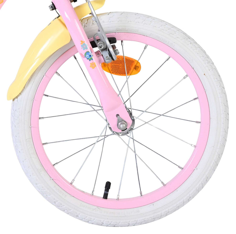 Afbeelding laden in galerijviewer, Stich disney stitch kinderfiets - meisjes - 16 inch - roze - twee handremmen
