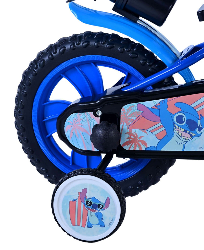 Afbeelding laden in galerijviewer, Stitch Stitch Kinderfiets Jongens 12 inch Blauw
