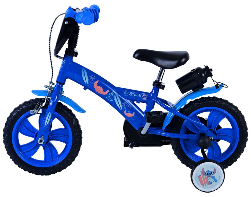 Afbeelding laden in galerijviewer, Stitch Stitch Kinderfiets Jongens 12 inch Blauw
