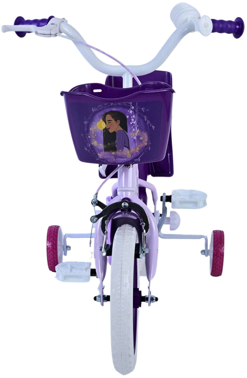 Afbeelding laden in galerijviewer, Wish Wish Wish Kinderfiets Meisjes 12 inch Paars
