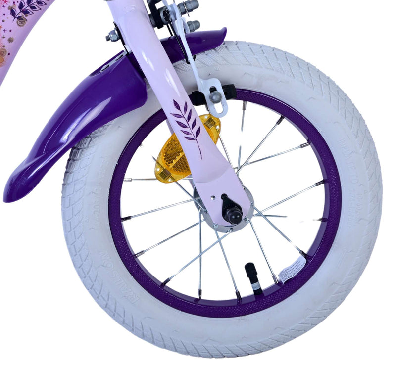 Afbeelding laden in galerijviewer, Volare disney wish kinderfiets - meisjes - 12 inch - paars
