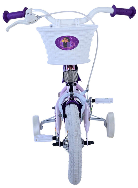 Volare disney wish kinderfiets - meisjes - 12 inch - paars