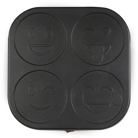 Domo pannenkoekenplaat 'emoji party' do8718p
