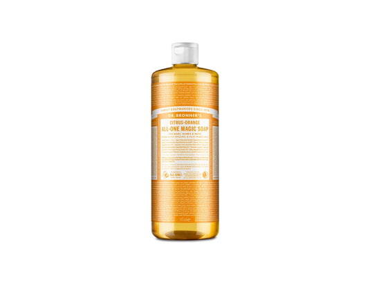 Dr. bronner's vloeibare zeep - pure castile - citrus - 945 ml