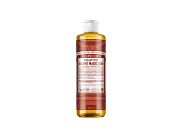 Dr. bronner's vloeibare zeep - pure castile - eucalyptus - 475 ml