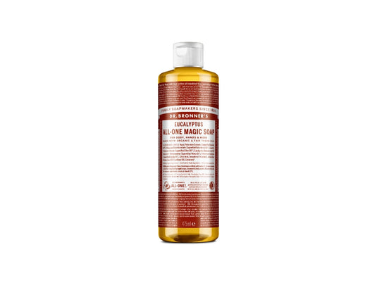 Dr. bronner's vloeibare zeep - pure castile - eucalyptus - 475 ml