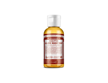 Dr. bronner's vloeibare zeep - pure castile - eucalyptus - 60 ml