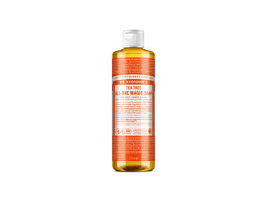 Dr. bronner's vloeibare zeep - pure castile - tea tree - 475 ml