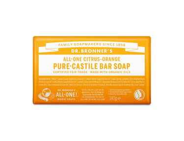 Dr. bronner's zeepblok - pure castile - citrus