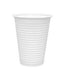 Streng drinkbeker wit (100x 180cc)