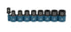 Makita set botskappen 1 2 9szt. 8-18mm