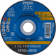Pferd abs staal inox a24 125-7 | 10 stuks